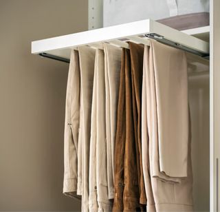 Pantalonero extraíble IKEA Blanco