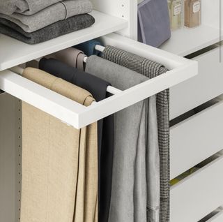Pantalonero extraíble IKEA Blanco