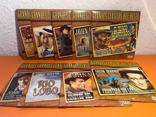 Pack películas DVD del Oeste (western)