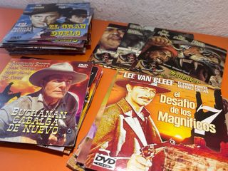 Pack películas DVD del Oeste (western)