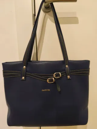 Bolso El Potro Azul Marino
