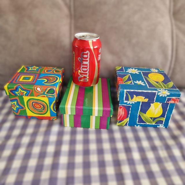 Lote 3 Scatole Decorative