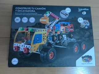 Juguettos Camión y Excavadora 287 Piezas