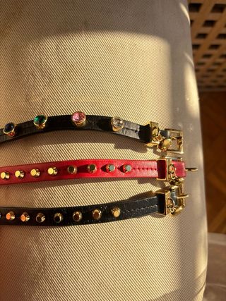 Pulseras Bimba y Lola Negras y Rojas