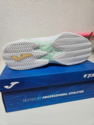 Zapatillas Joma Mujer Blancas y Verdes