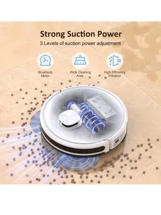 Lubluelu SL60D Robot Aspirador y Fregasuelos