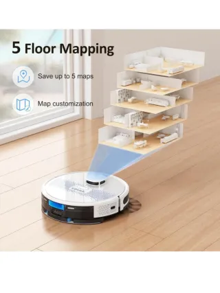 Lubluelu SL60D Robot Aspirador y Fregasuelos