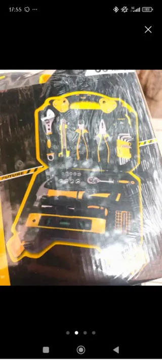 Maletín de herramientas 60 piezas Sin abrir