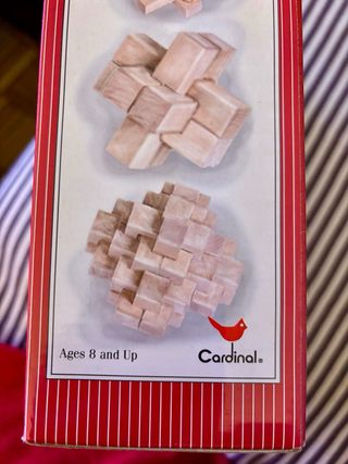 Set de wood puzzles/rompecabezas de madera Brain