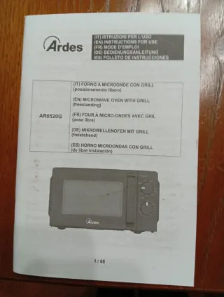 Forno Elettrico Nero