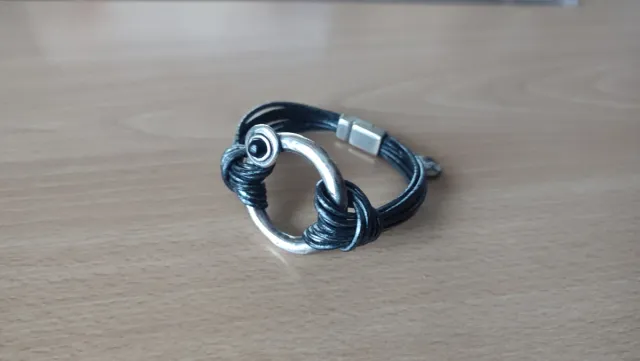 Pulsera de Zamak en Gris Metalizado