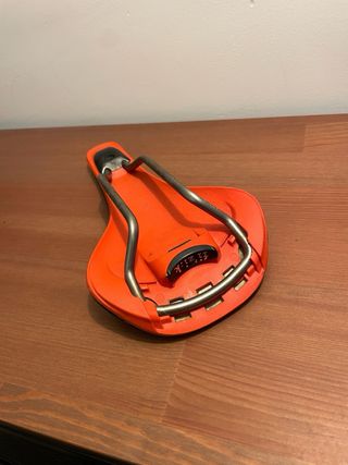 Sillín Fizik MTB Negro Naranja