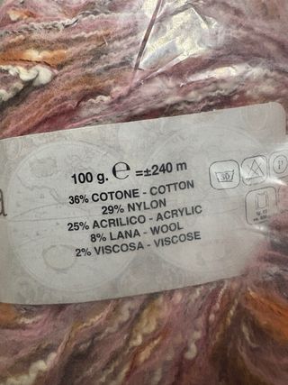 5 gomitoli lana 100g