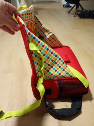 Bolso Trona Viaje Jane Rojo