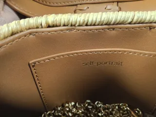 MARCA. SELF-PORTRAIT .ORIGINAL Bolso de mimbre con