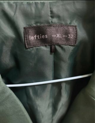 Americana verde botella Lefties XL