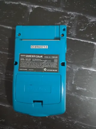Consola nintendo gameboy color turquesa