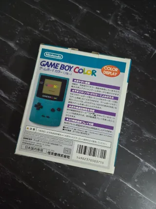 Consola nintendo gameboy color turquesa