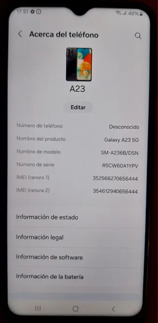 Samsung Galaxy A23 5G