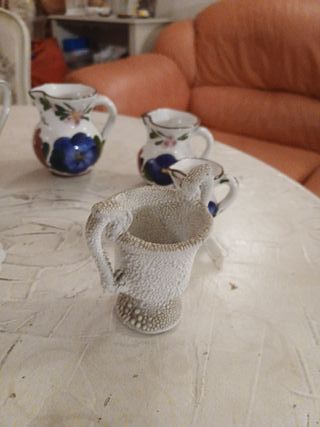 Collezione 10 vasi e brocche ceramica