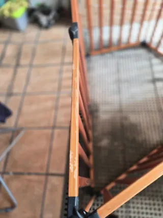 Parque Modular para Perros Marrón