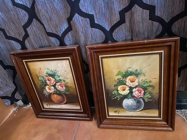 Pintura al óleo sobre madera