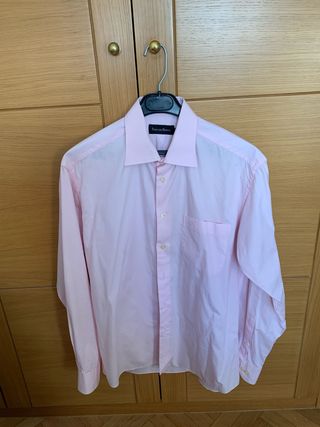 Camisa Pedro del Hierro rosa claro