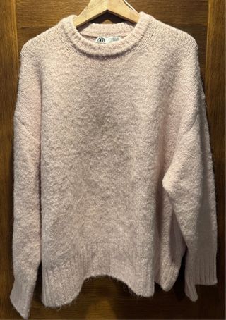 Jersey Zara rosa talla L