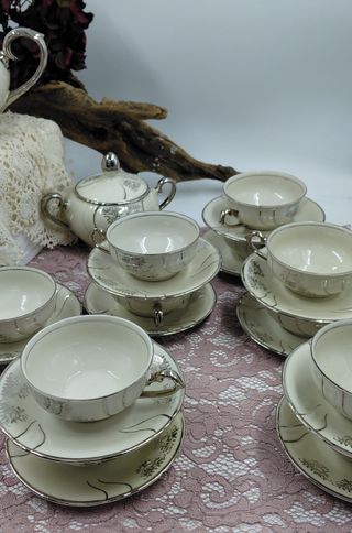 Servizio Tè Porcellana Bavaria Completo