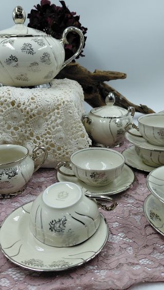 Servizio Tè Porcellana Bavaria Completo