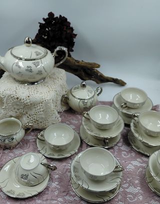 Servizio Tè Porcellana Bavaria Completo