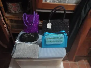 Lote de 5 bolsos de fiesta