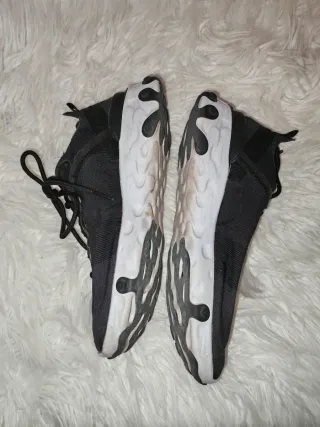 Nike React Element 55 Zapatillas Negras Blancas