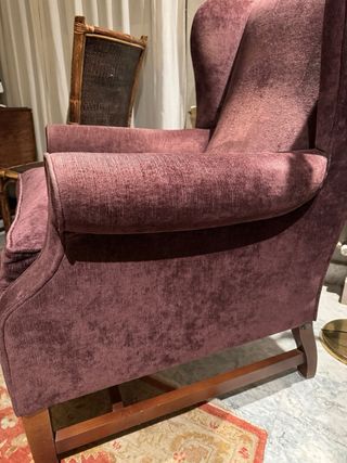 Orejero berenjena casi sin uso