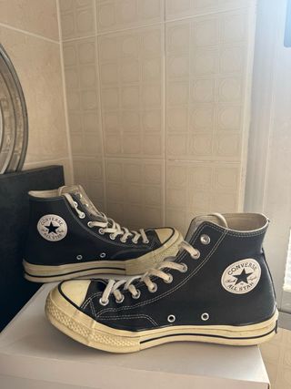 Zapatillas Converse Negras Hi Top