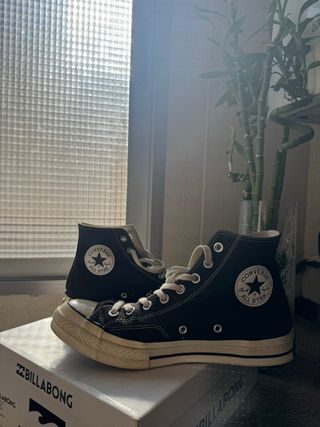 Zapatillas Converse Negras Hi Top