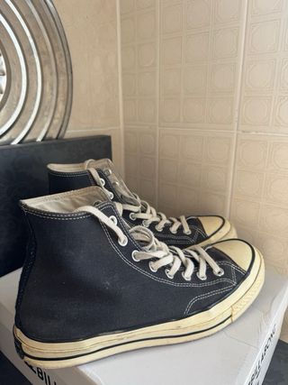 Zapatillas Converse Negras Hi Top