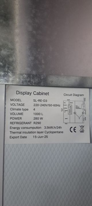 NEVERAS EXPOSITORAS DE BEBIDAS NUEVAS