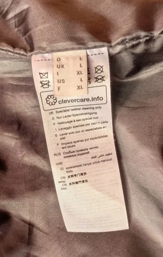 Chaqueta de cuero ESPRIT negro cuero