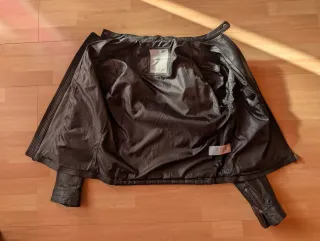 Chaqueta de cuero ESPRIT negro cuero