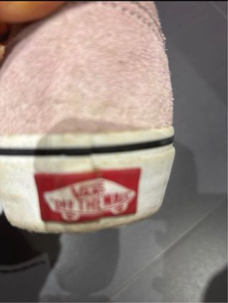 Vans rosas talla 38