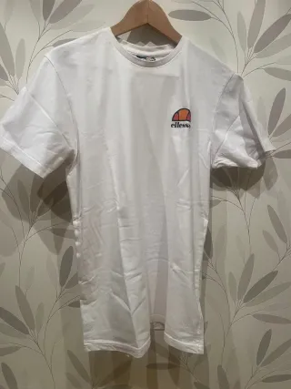 Camiseta Ellesse Blanca Manga Corta