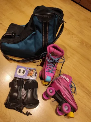 Patines Soy Luna T 34/35 + Accesorios