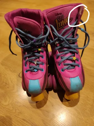 Patines Soy Luna T 34/35 + Accesorios