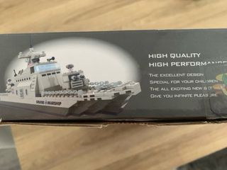 Juego construcción barco de guerra AUSINI