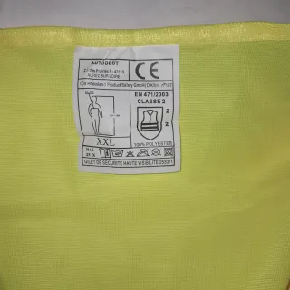 Chaleco reflectante alta visibilidad