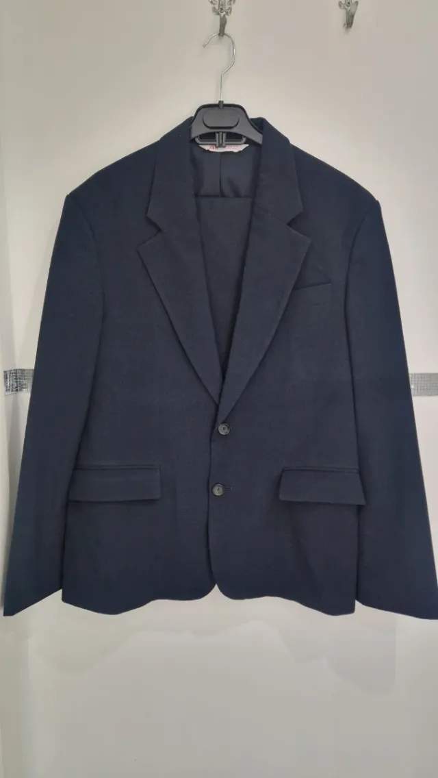 Blazer Zara Negro Hombre