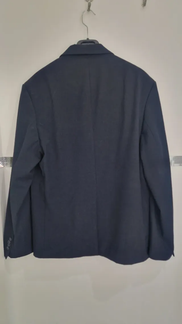 Blazer Zara Negro Hombre