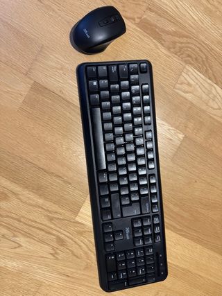 Pack Teclado y Ratón Inalámbrico Trust QWERTY