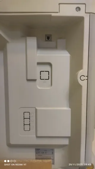 Fotocopiadora Canon Beige y Azul